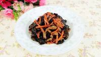 家常菜肉丝炒木耳