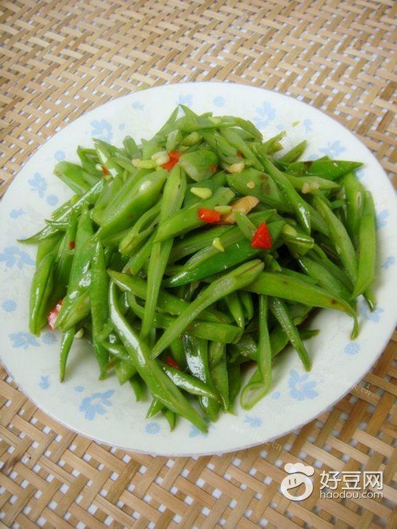 清炒芸豆丝