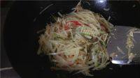 家常菜双椒土豆丝