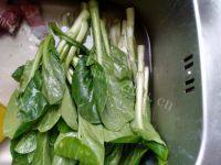 家常菜蒜香青菜做法图解1)