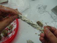 芝麻花卷做法图解8)