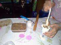 美味的自制冰皮月饼做法图解4)