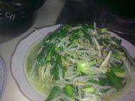 有特色的韭菜炒豆芽