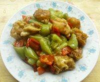 秀色可餐的丝瓜烩油条