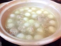 冬瓜丸子汤做法图解4)