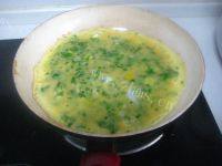 青菜鸡蛋饼做法图解13)