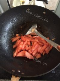家常西红柿鸡蛋红薯粉做法图解7)