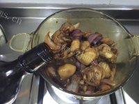 美味滑鸡煲做法图解6)