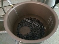 自己做的黑米粥做法图解3)