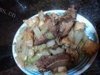 白菜炒豆腐自制