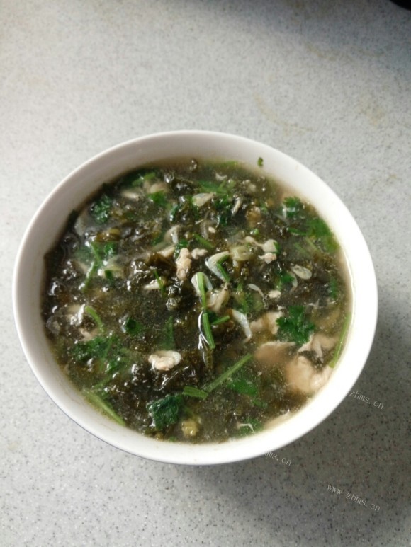 紫菜虾皮汤