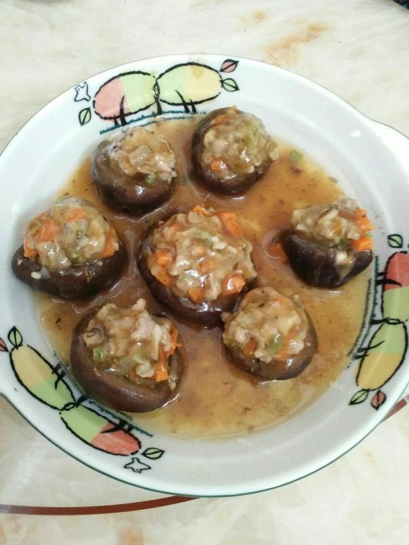 营养丰富的香菇酿肉
