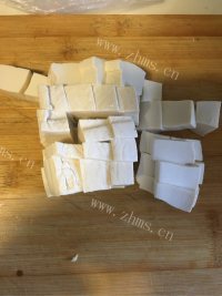 家常娃娃菜菌豆腐味增汤做法图解11)