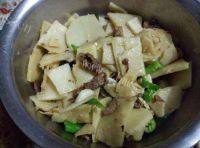 家常菜竹笋炒肉