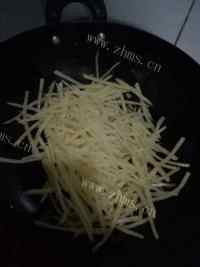 酸辣土豆丝做法图解3)