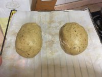 甜蜜的提子甜面包做法图解4)