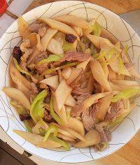 「家有大厨」杏鲍菇炒肉