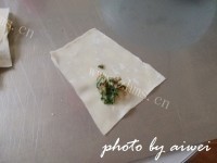 美味的荠菜馄饨做法图解7)