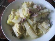 诱人的冻豆腐炖白菜