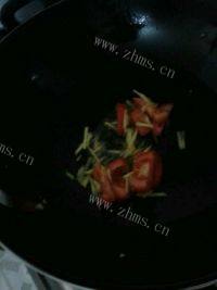 家常菜西红柿炒白菜做法图解6)