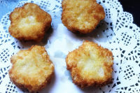 香脆的土豆虾泥饼做法图解13)