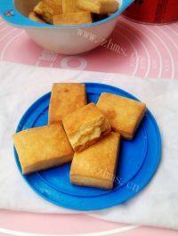 自制牛奶方块饼干