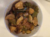 家常菜土豆炖豆角