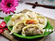 自己做的猪肉胡萝卜水饺