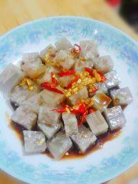自制酸辣皮冻