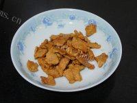 自己做的荷兰豆炒肉做法图解5)