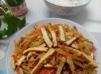 家常菜炒豆腐干