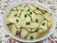家常菜清炒茭白