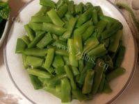 家常菜蒜香刀豆做法图解1)