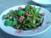 自制青椒炒肉