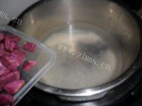 「美味可口」紫薯粥做法图解4)