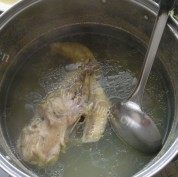 鸡汤面叶做法图解1)
