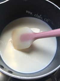 自制木瓜椰奶冻做法图解6)