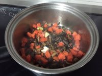 美味的山药排骨粥做法图解5)