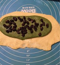自制抹茶双色吐司做法图解9)