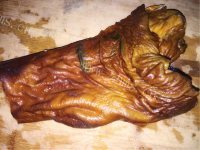 美味的石门腊肉炒箭笋做法图解1)