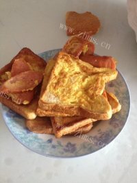 色香味俱全的煎面包片做法图解6)