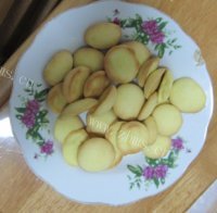 美味营养的蛋黄饼干