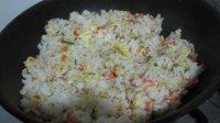 健康营养的炒米饭