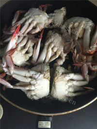 美味的香辣蟹做法图解6)