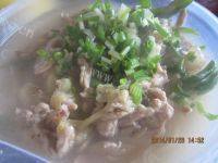 简易的青椒肉丝面