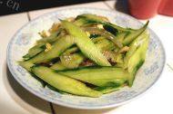 家常菜海蜇拌黄瓜
