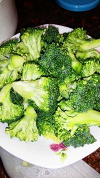 美味的蒜蓉西兰花做法图解1)