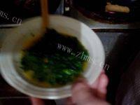 「美味可口」韭菜煎蛋做法图解5)