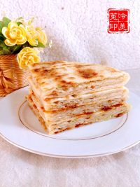自制油渣饼