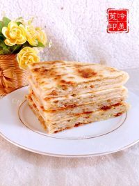 自制油渣饼